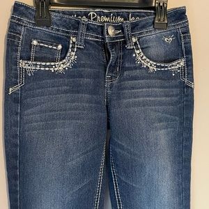 Justice Premium Girls Jeans 10R Simply Low Bootcut